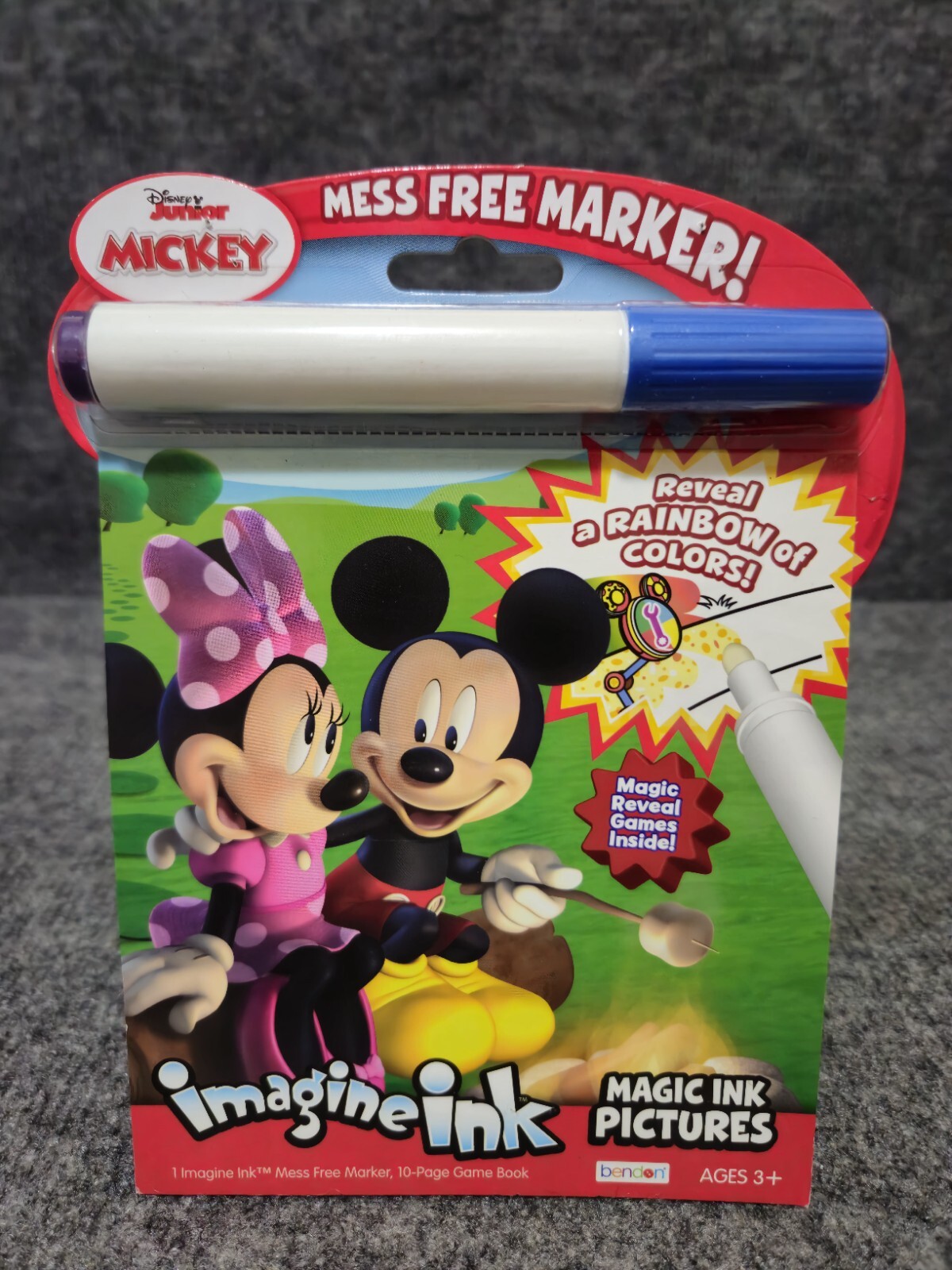 Disney Junior Mickey Mess Free 2 Marker Imagine Ink Magic Ink Pictures