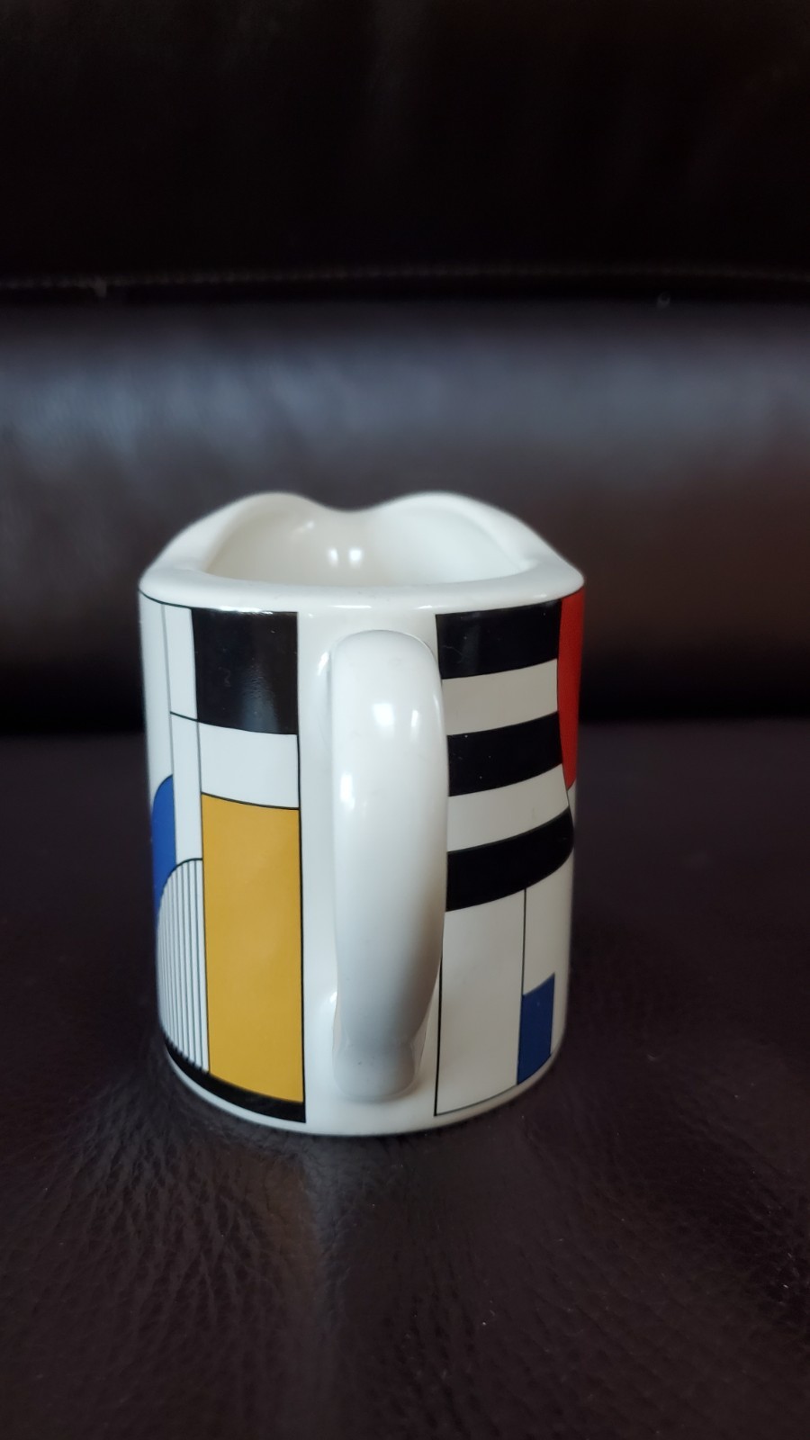 Sango Radius Pattern Creamer Geometric Modern Contemporary Art Deco 4916