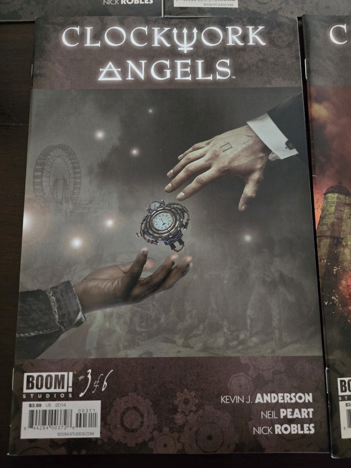 Clockwork Angels Boom Studios Comics Lot See Pictures For Issue Numbers NM