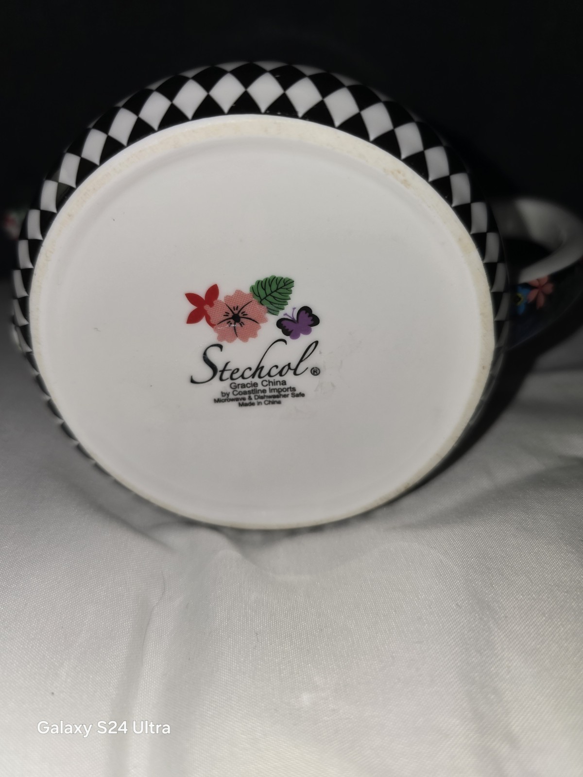 Stechcol Gracie Mad Hatter Bone China Floral Teapot Coastline Imports