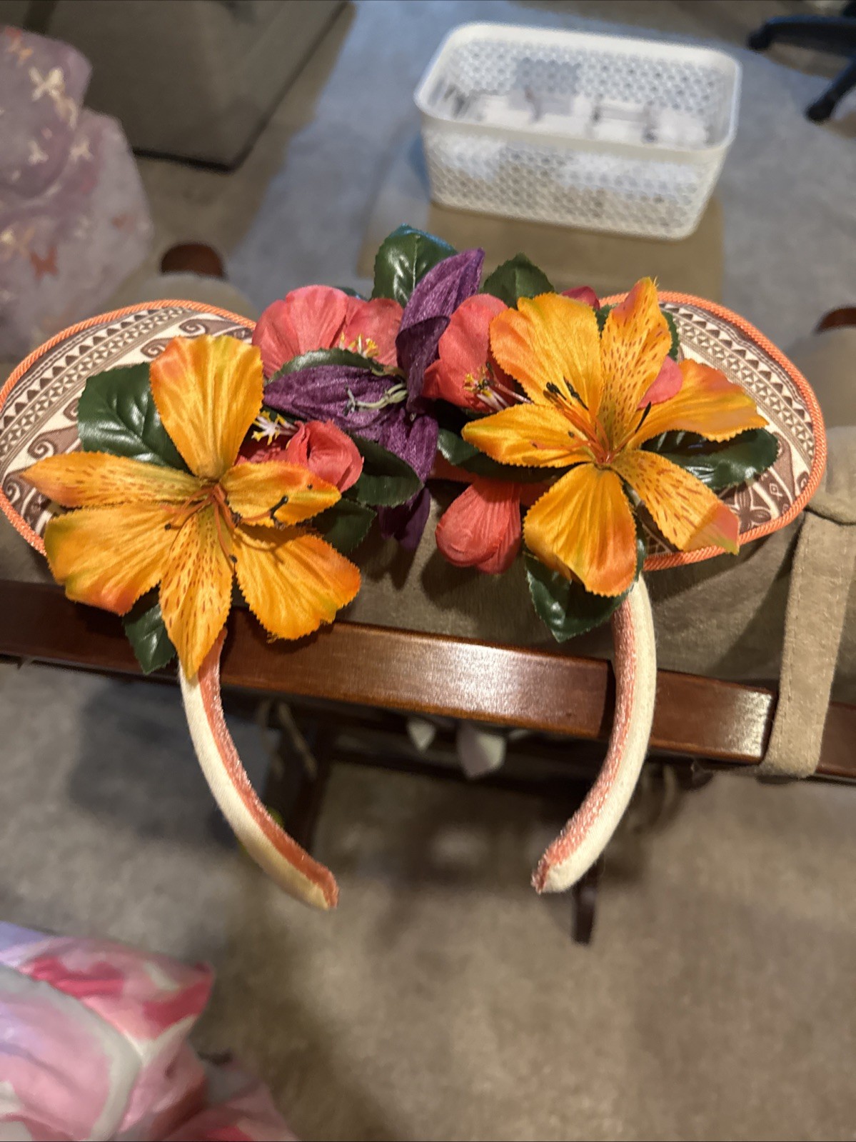 🌺 2023 DISNEY’S MOANA FLORAL MICKEY EARS HEADBAND