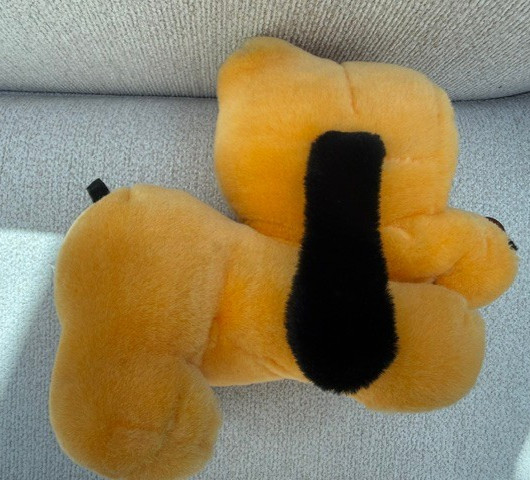 TOKYO DISNEYLAND Pluto Plush Stuffed Toy Walt Disney Characters 9″ From 1990’s