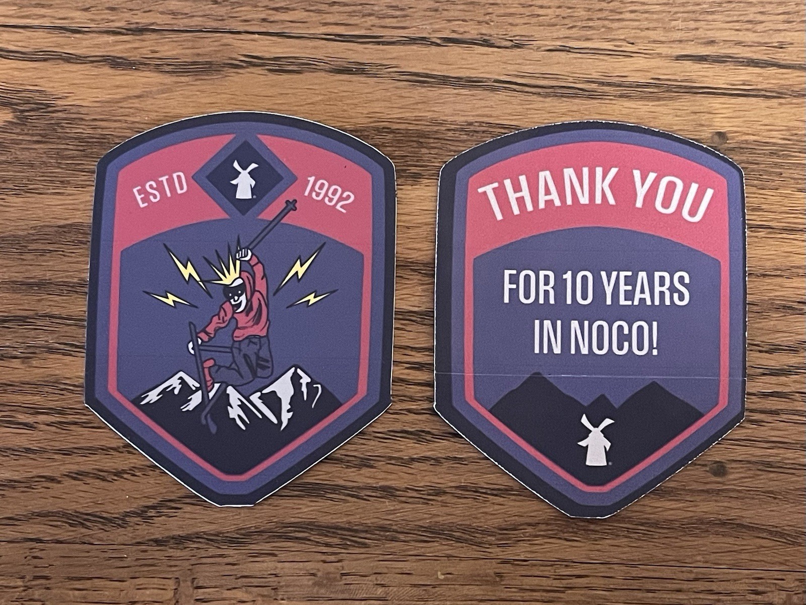 RARE – Dutch Bros Sticker – NOCO 10 Year – Limited Release