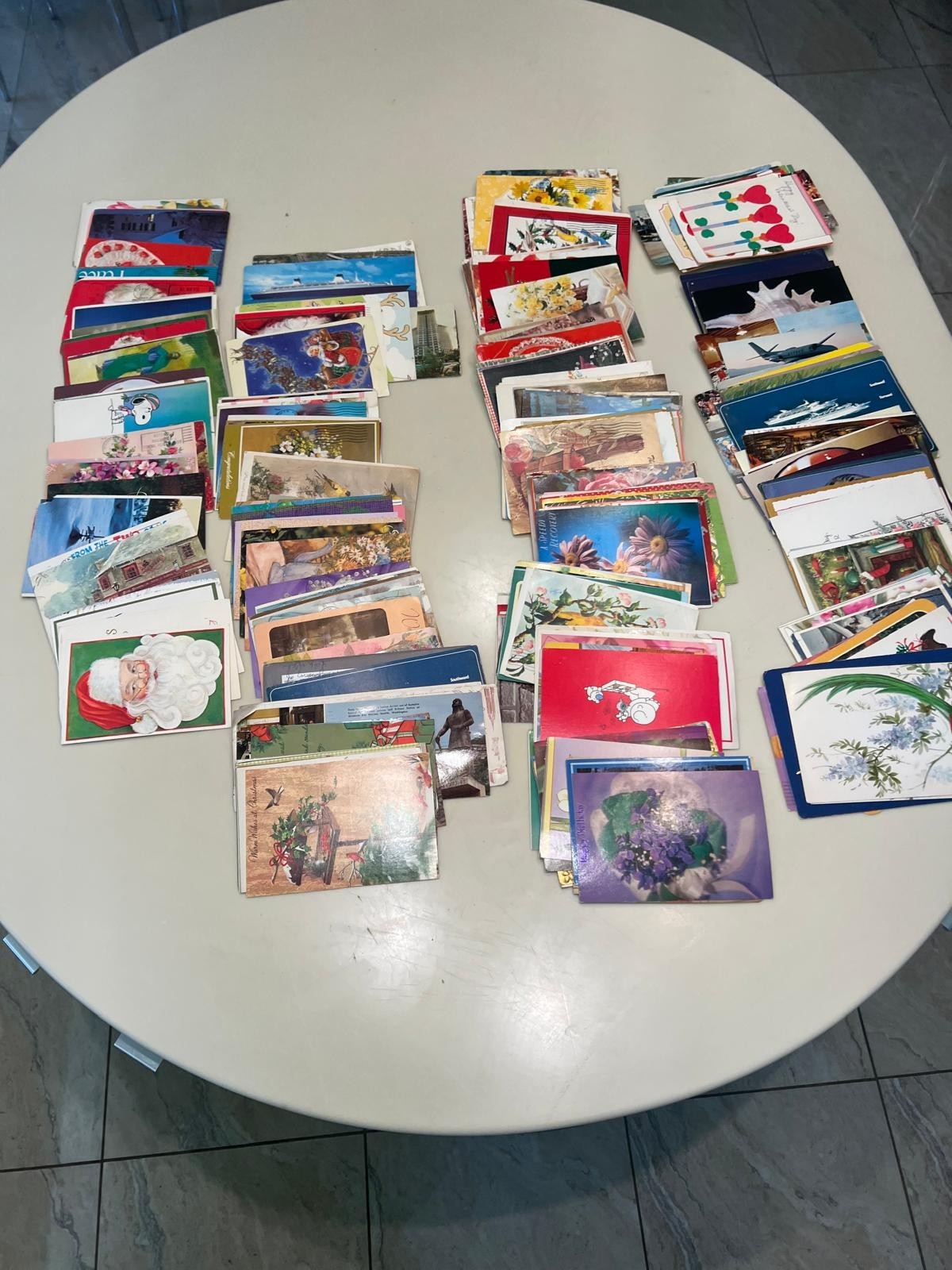 Vintage Style Lot of Many Holiday, Christmas, Birthday, Travel, post cards