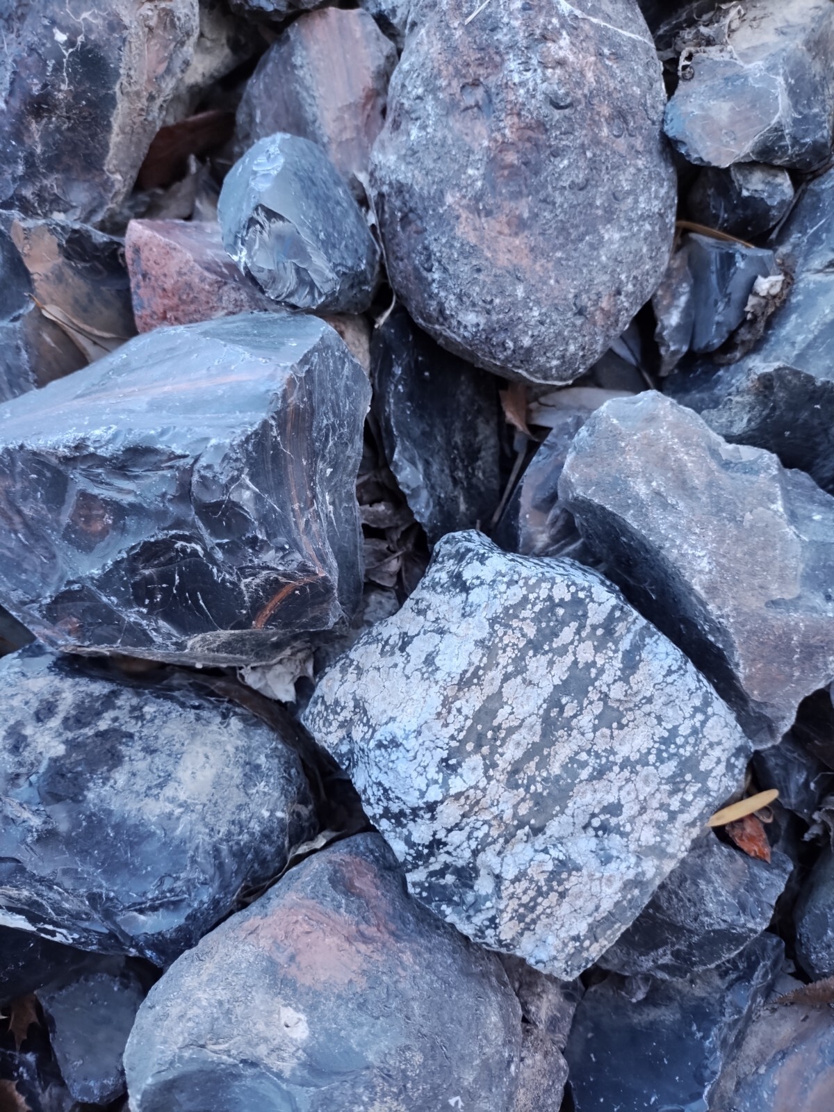 Obsidian for knapping, or slabbing 20 LB Lot, Rough, all Natural