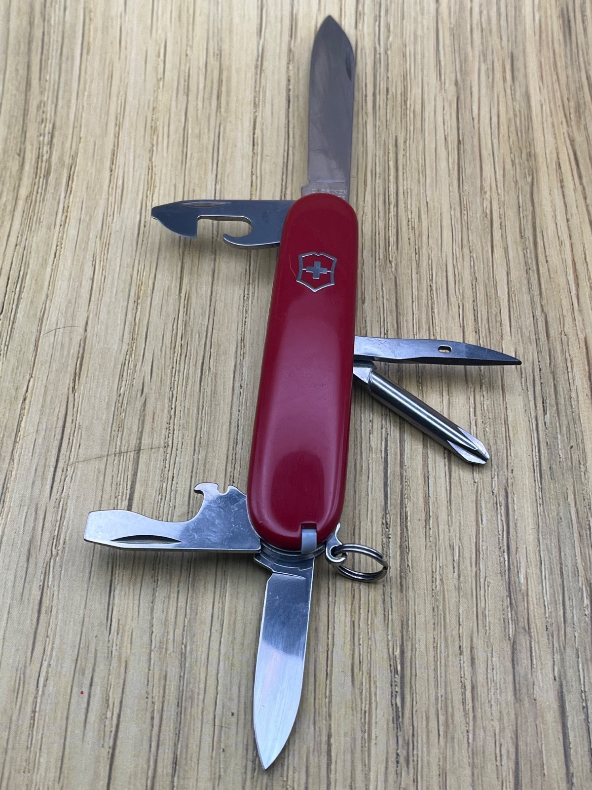 Victorinox Tinker Swiss Army Knife 91 mm- Cleaned, Sharpened, Polished