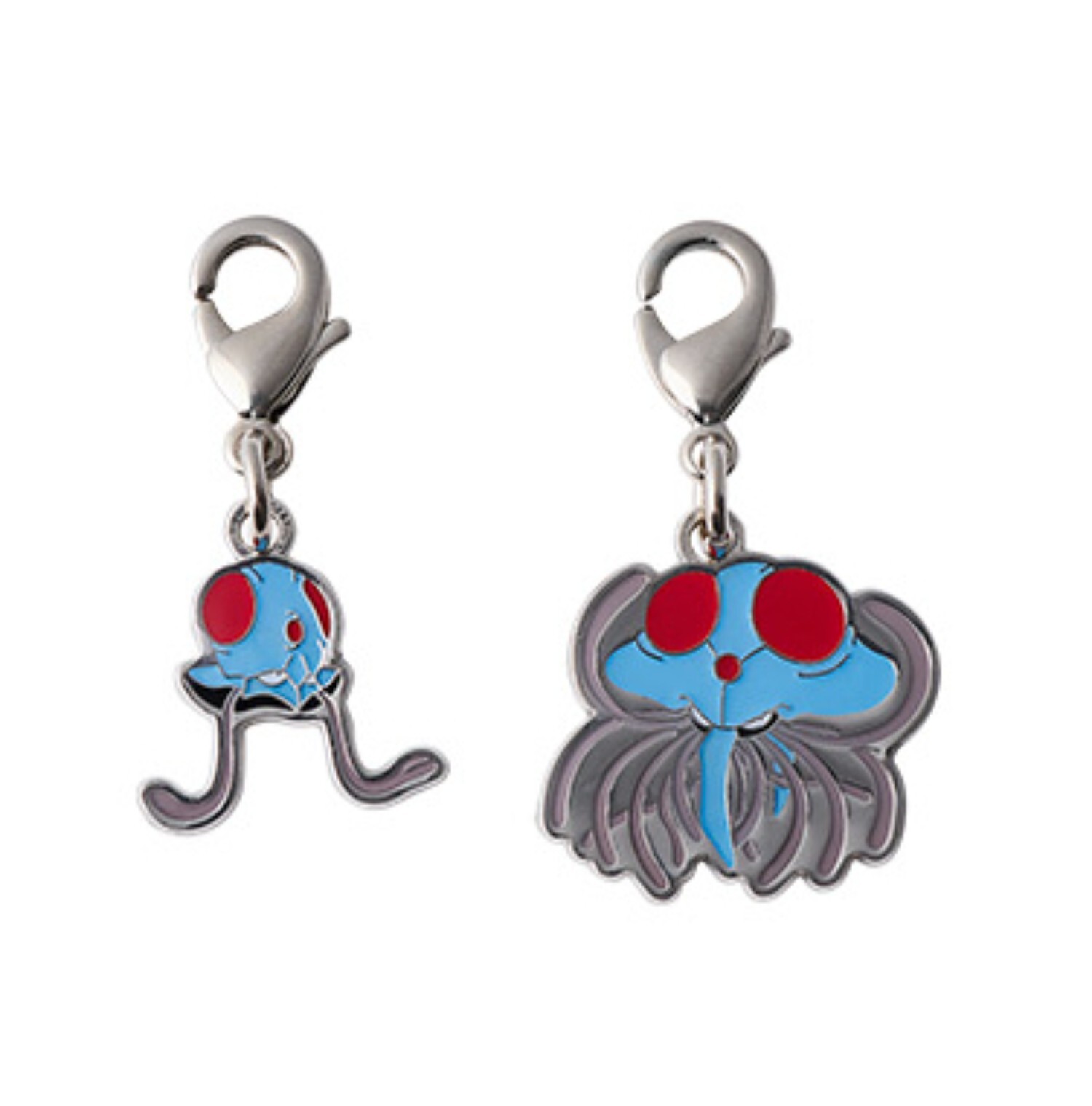 Pokemon keychain charm / Tentacool set / Pokémon Pocket Monster Japan store New