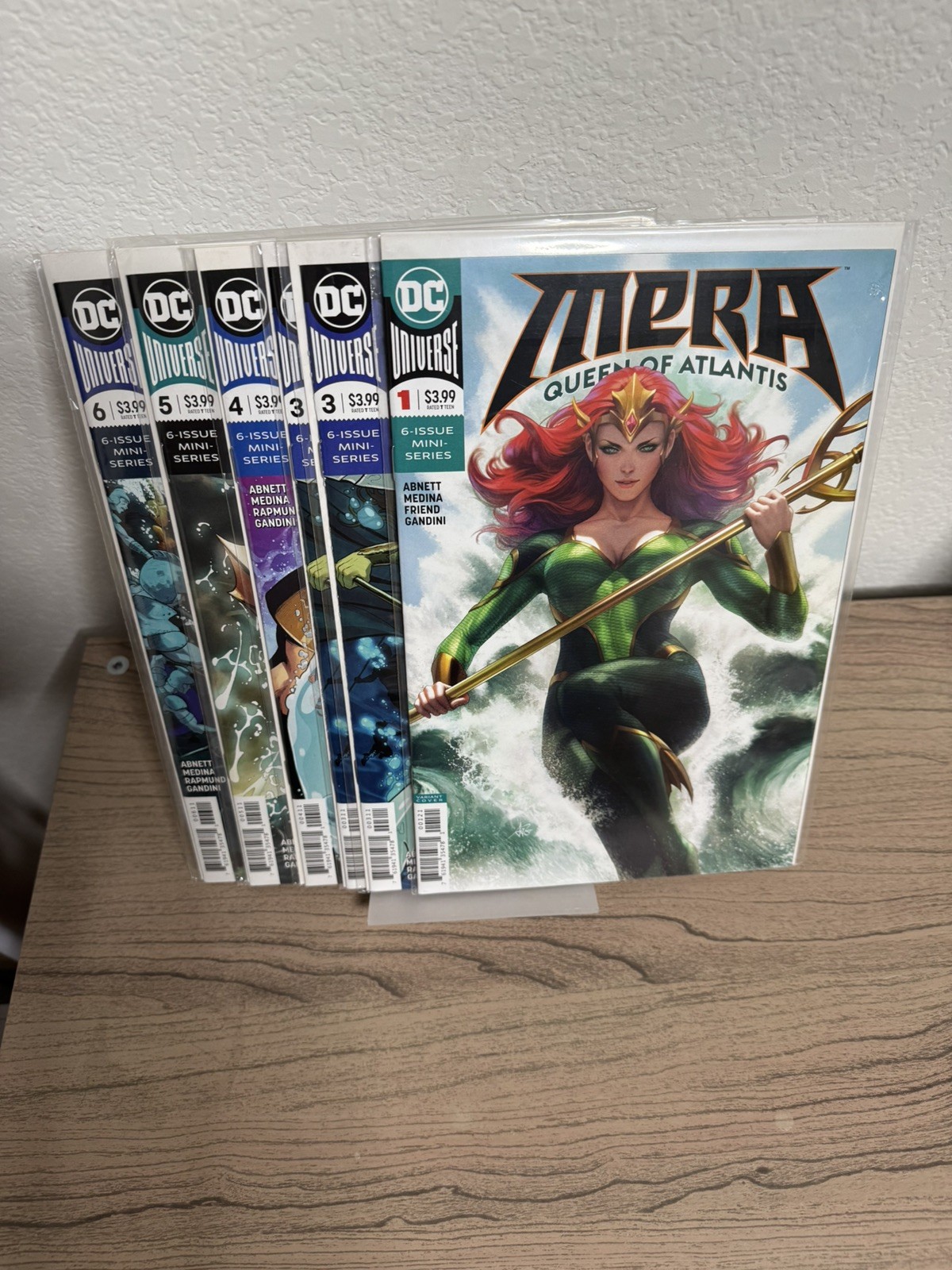 Mera Queen of Atlantis #1, 3, 3, 4, 5, 6 (DC 2018) Incomplete Set – LOT OF 6