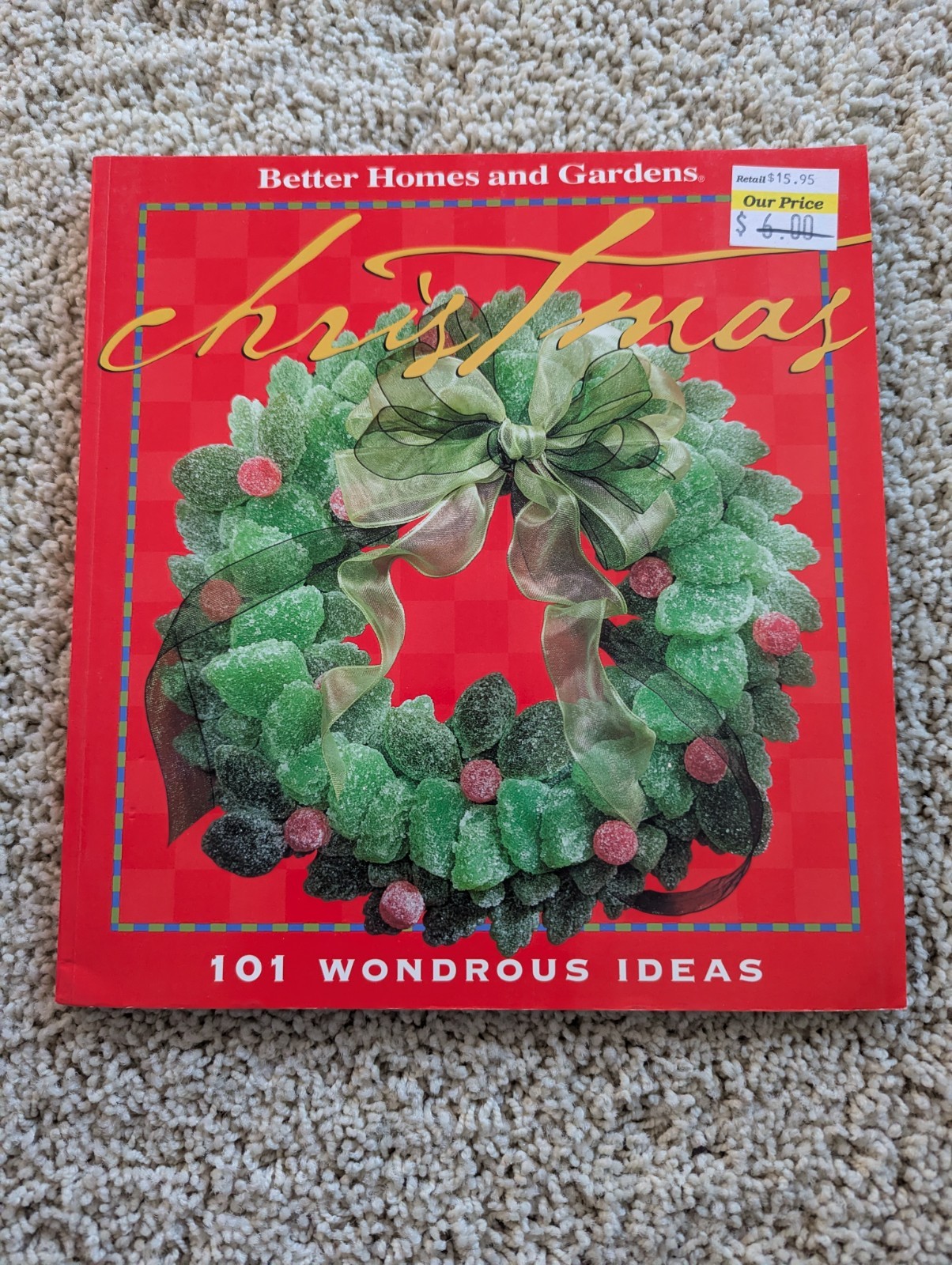 Better Homes and Gardens Christmas 101 Wondrous Ideas Combined Shipping