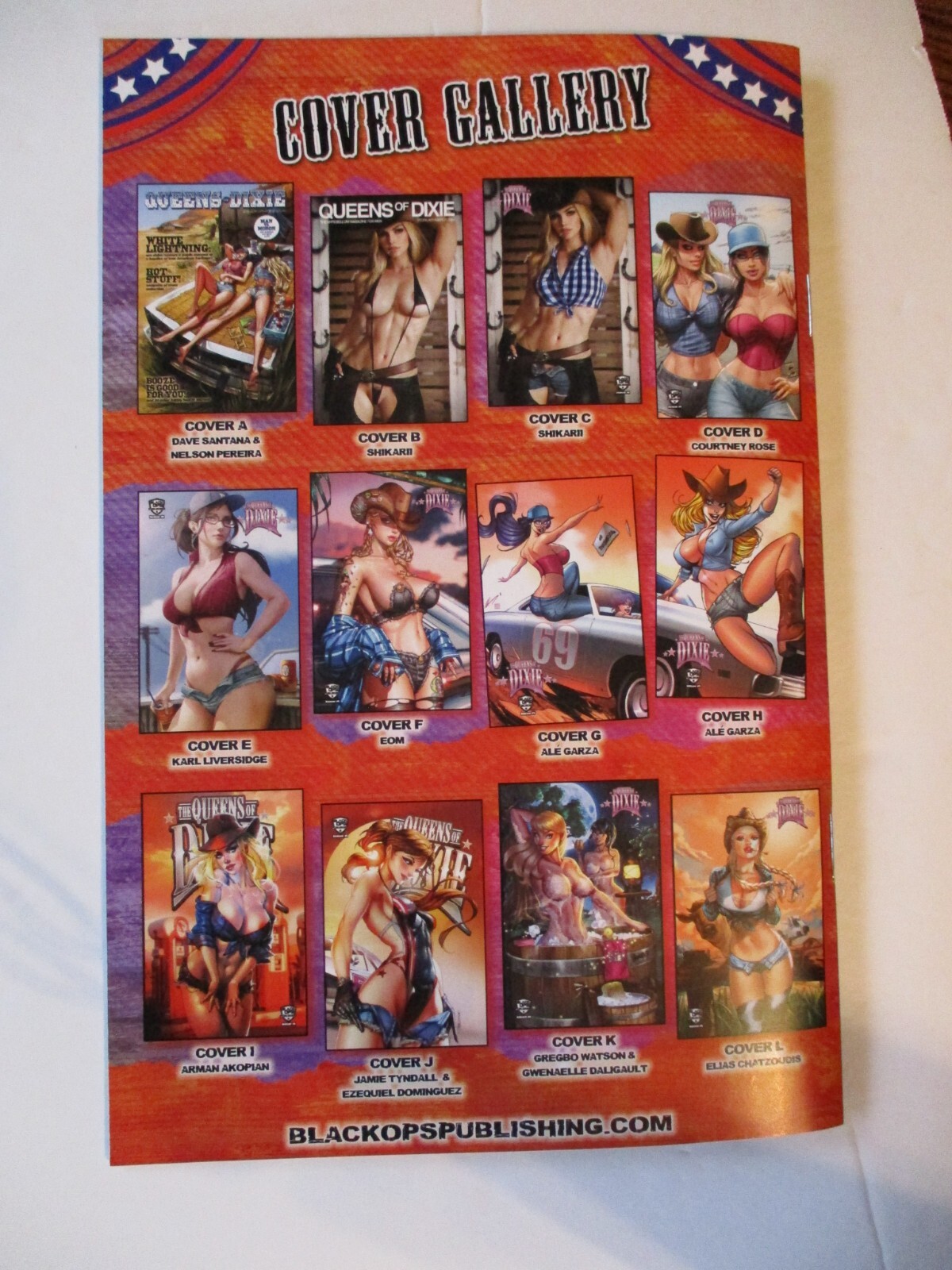 LAUNCH DAY EXCLUSIVE EOM BOX SET QUEENS OF DIXIE SOLD OUT 3 BOOKS+BOX+EXTRAS