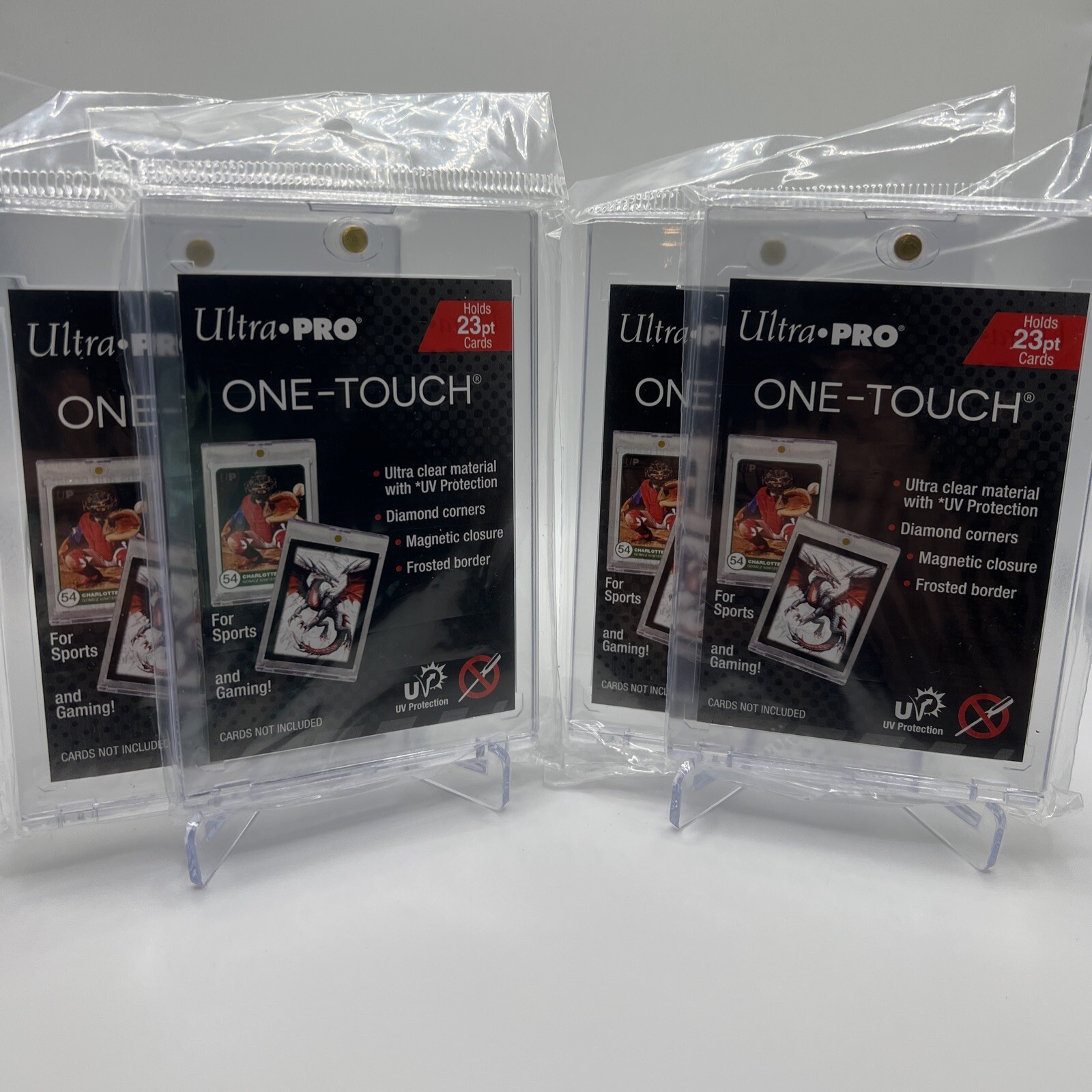 Ultra Pro One-Touch Magnetic Card Holder 23pt Point – Lot of 4 TCG Pokemon