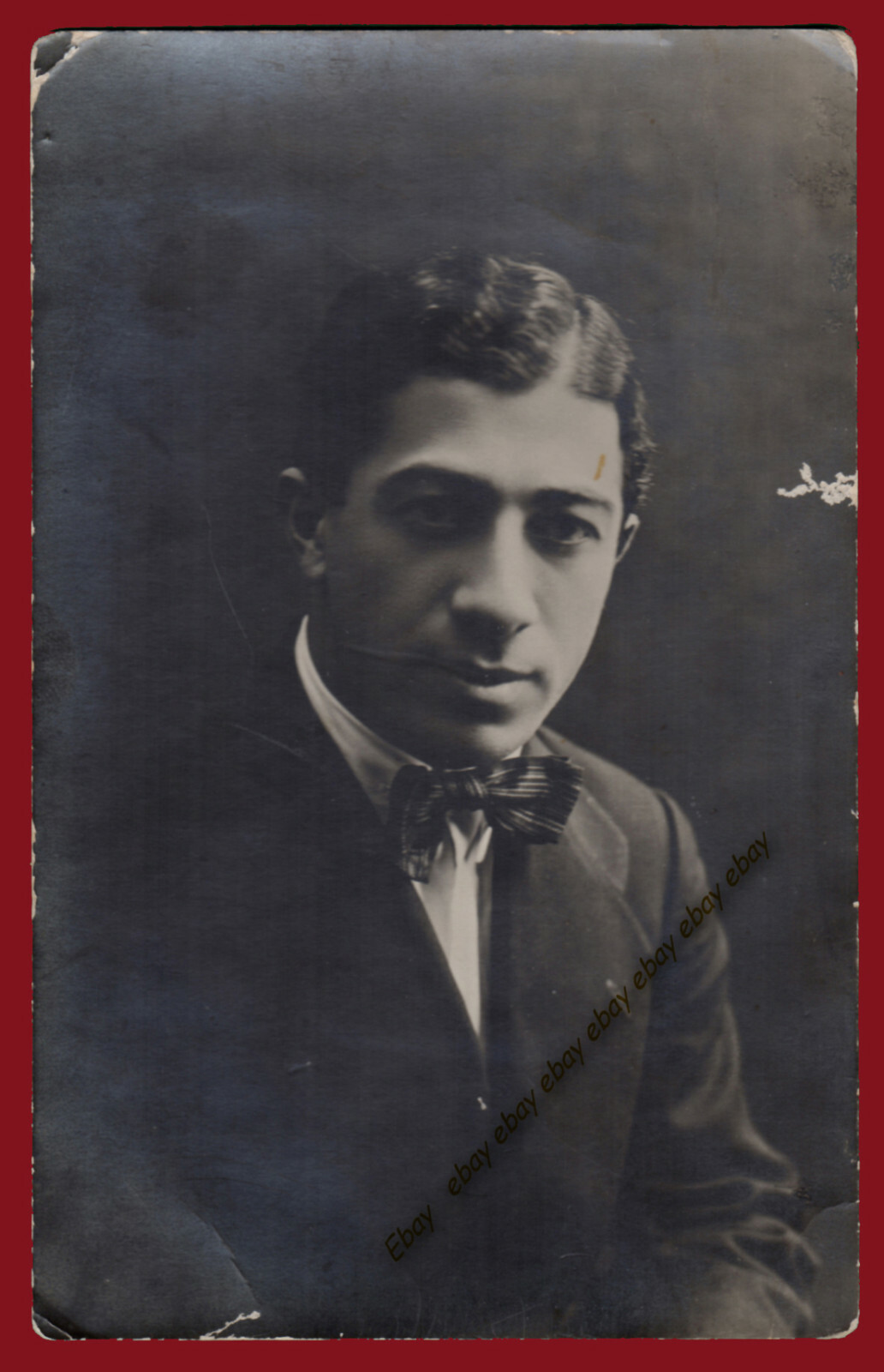 #38266 Bulgaria? 1919. Man. Photo PC size RPPC.