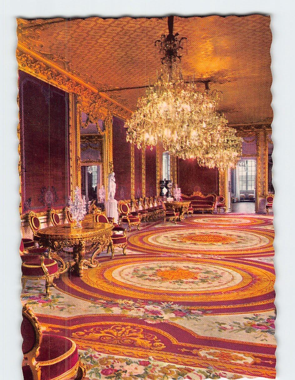 Postcard Victoria Drawing Room Royal Palace Stockholm Sweden