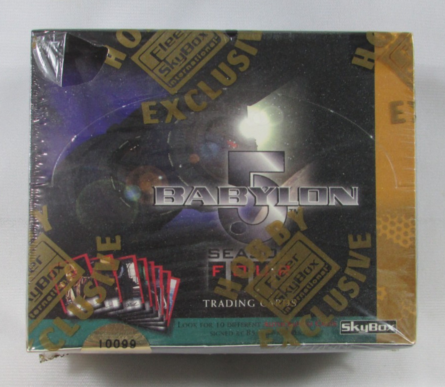 SKYBOX BABYLON 5 SEASON 4 TRADING CARD BOX FACTORY SEALED 10099 OF 16000