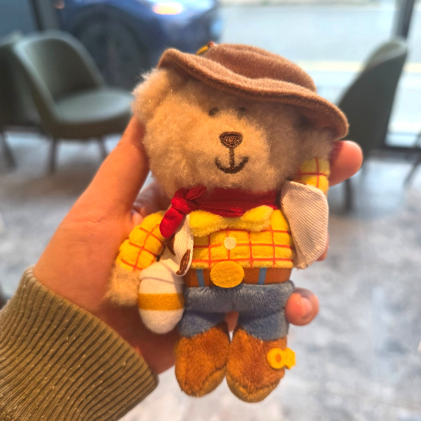 Starbucks Korea x Toy Story Keychain Woody Buzz Forky Alien