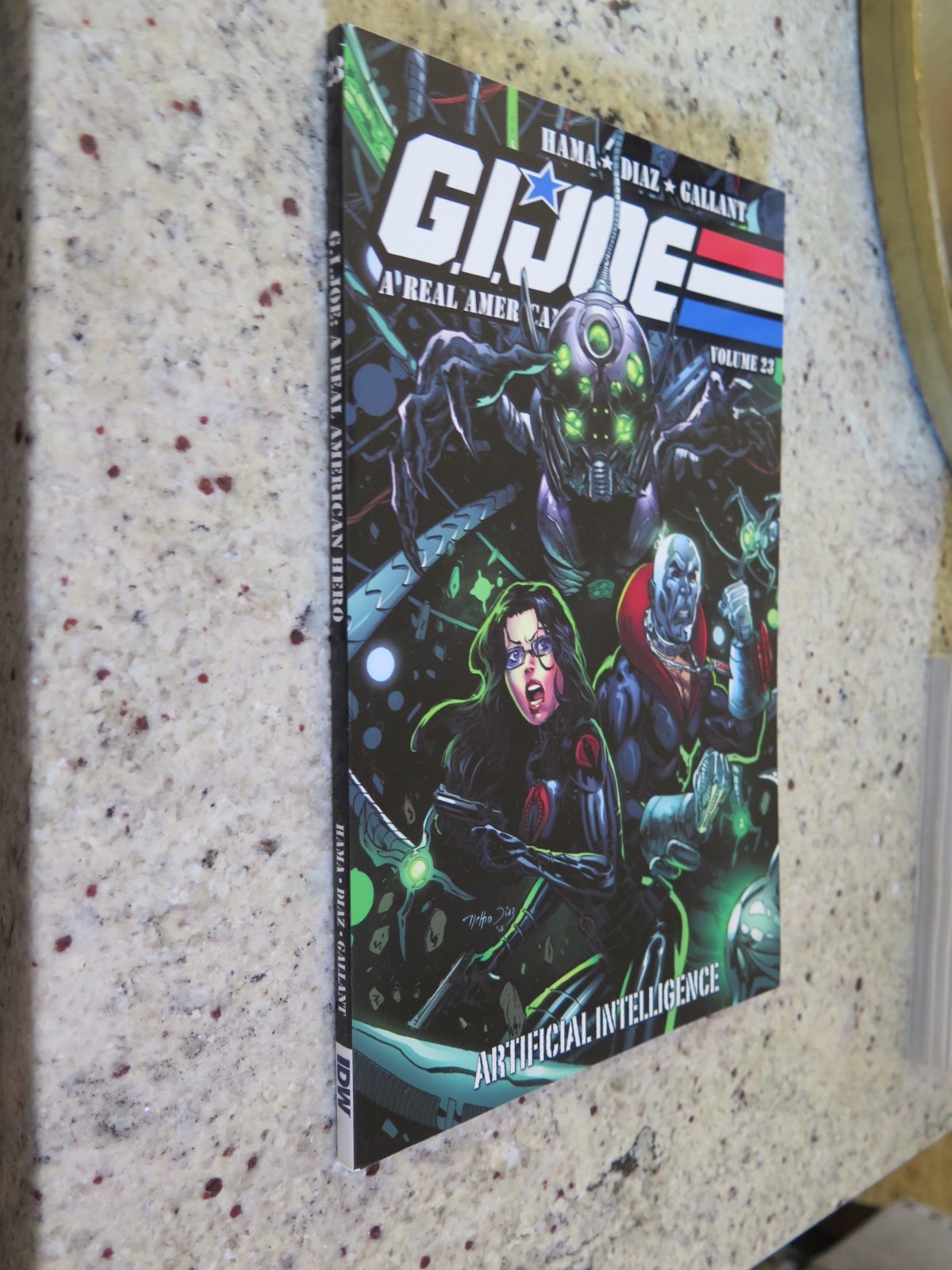 GI JOE VOLUME 23 ARTIFICIAL INTELLIGENCE TPB IDW COMICS G.I. RARE OOP
