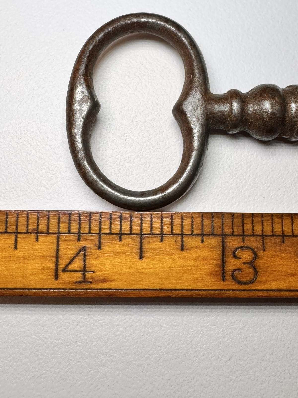 🌿 🗝️Antique Skeleton Key Solid Barrel Key authentic Antique Key!