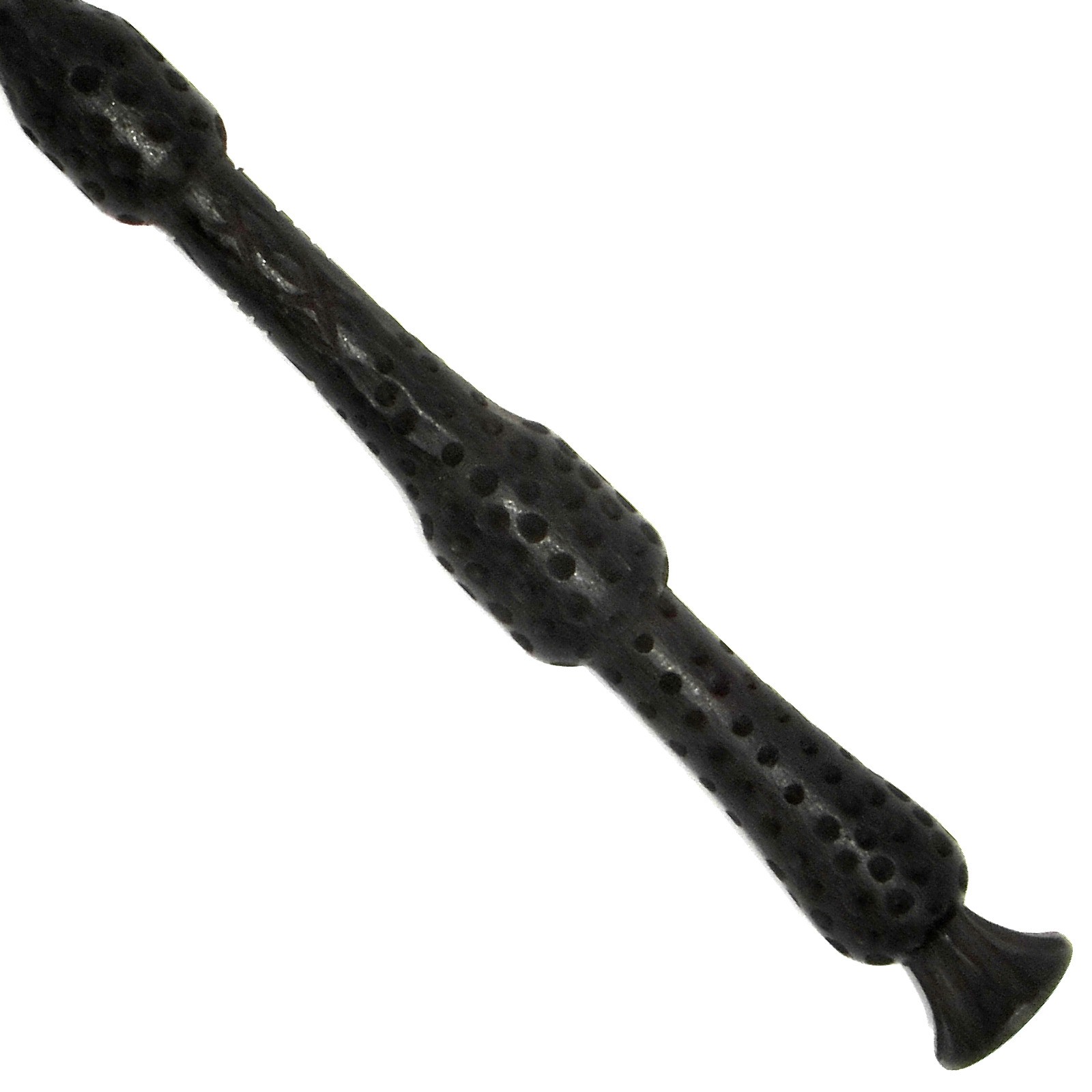 15″Dumbledore Hand Carved Almond Wood Elder Magic Wizard Wand Wicca w/Velvet Bag