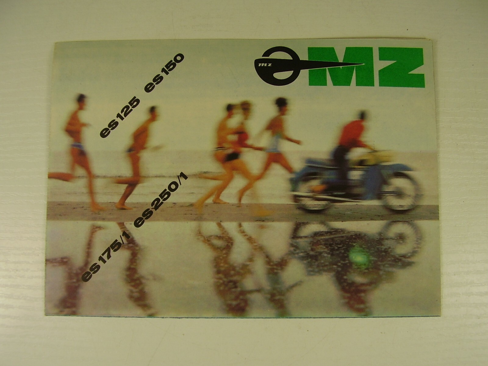 Rare Advertising Brochure MZ ES 125 150 175 250/1 from GDR Time