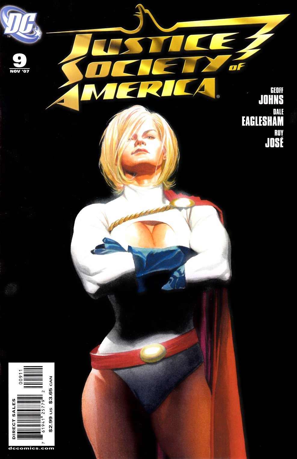 Justice Society of America #9 (2007) Very Fine (8.0) DC FREE Ship over $50