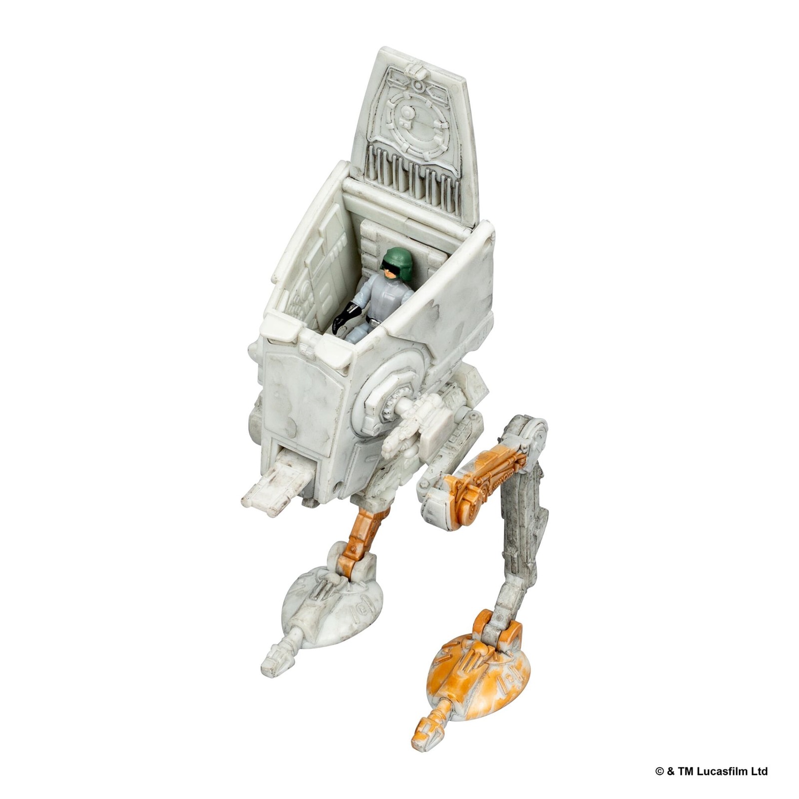 Star Wars Micro Galaxy Squadron Imperial Battle Pack Rouge One Tie Striker/AT-ST