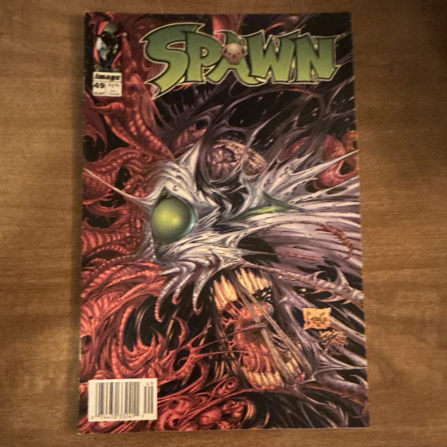 Spawn #49 Modern Age (1992-Now) Todd McFarlane “Spawn Ultra Action Figures”
