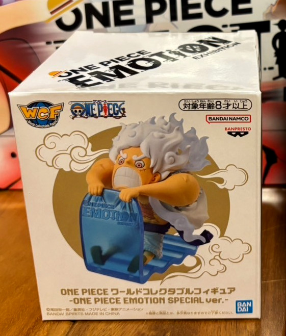 ONE PIECE GEAR5 NIKA LUFFY EMOTION Exhibition Japan Limited Special Version