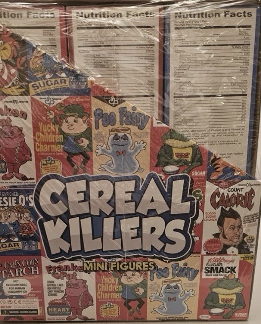 Propaganda Cereal Killers 12 Pack Cereal Box Factory Sealed Unopened