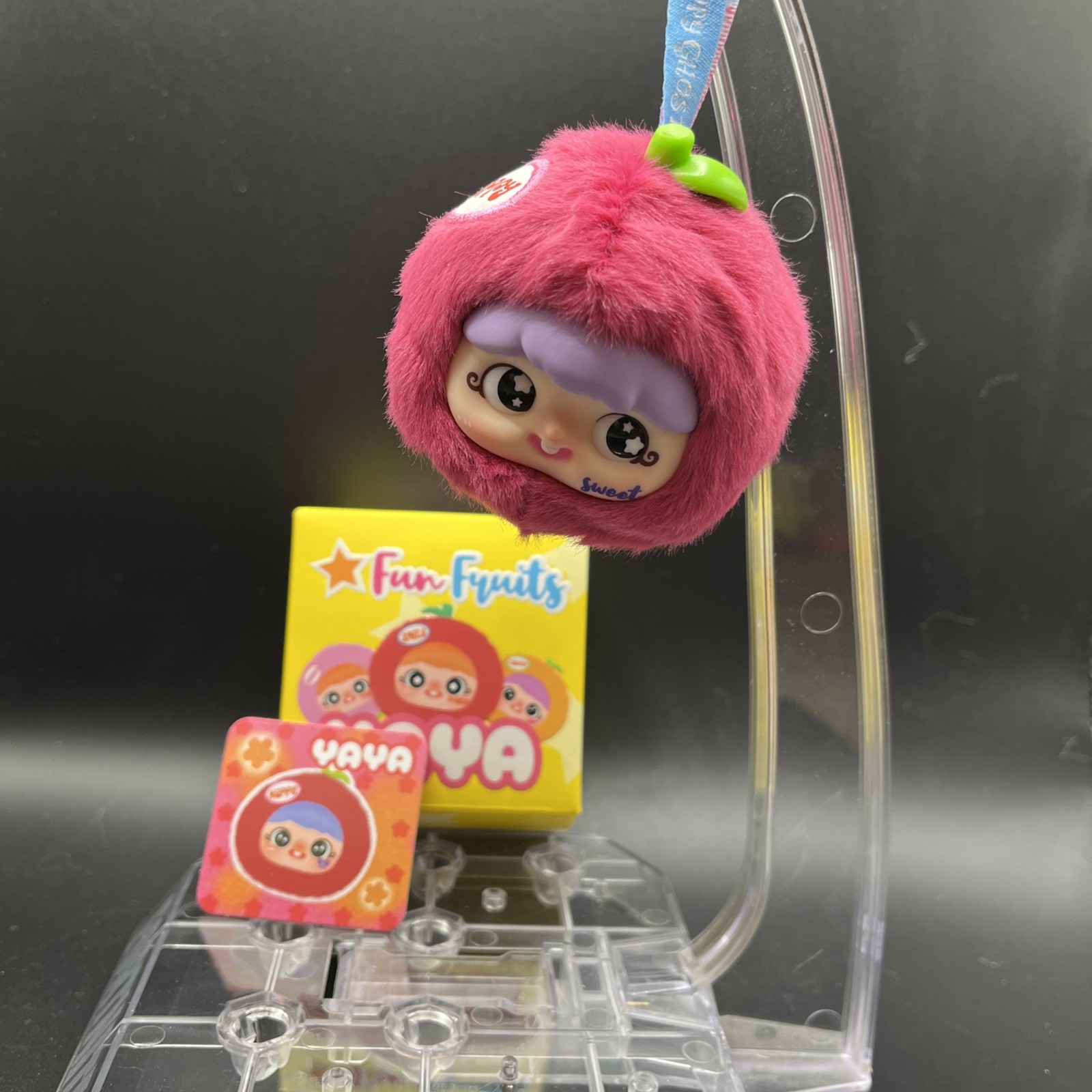 Happy Ghost Yaya Fun Fruits Scented Plush Pendant Happy Confirmed