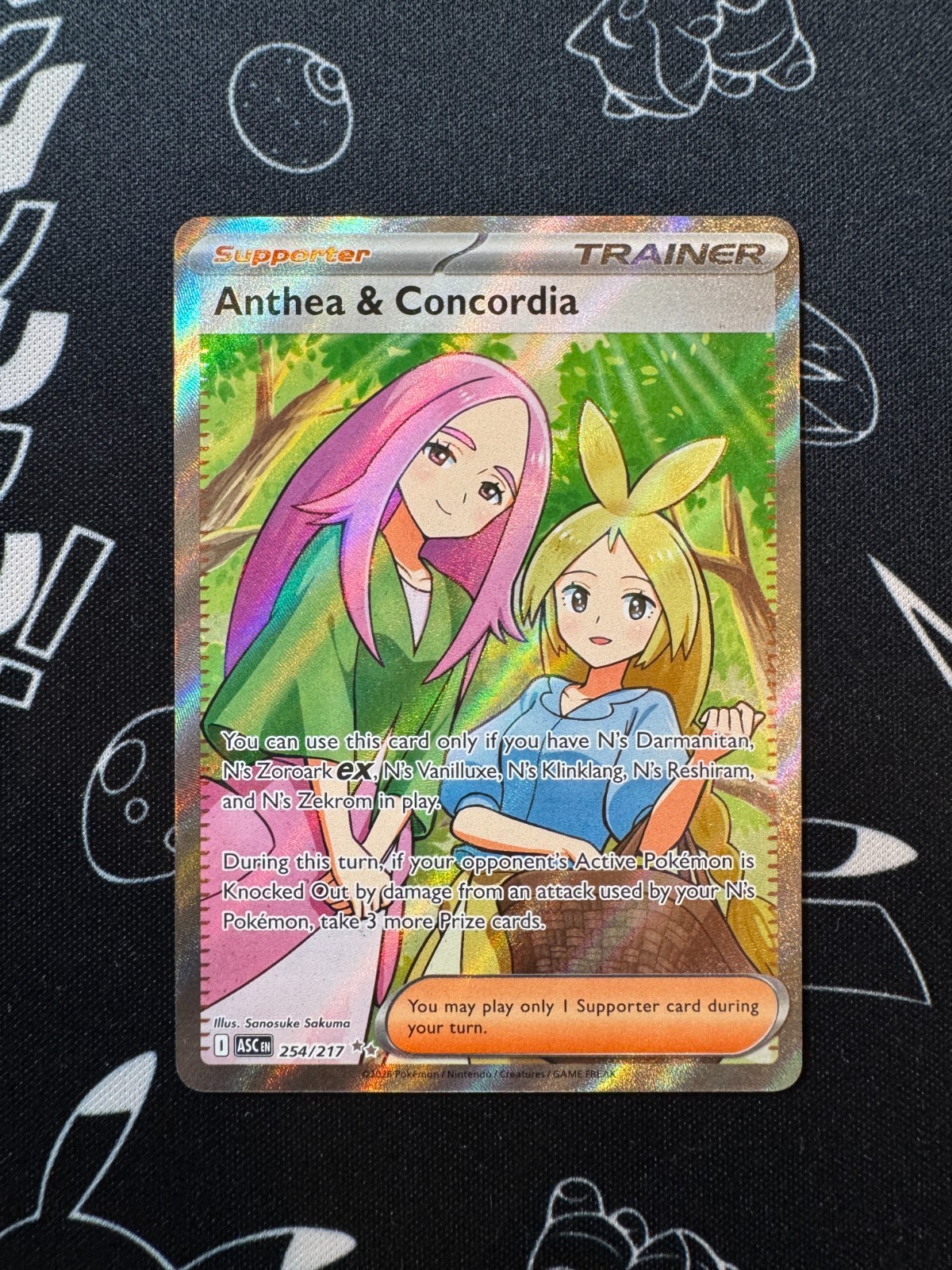 Anthea & Concordia 254/217 Pokemon TCG Ascended Heroes Ultra Rare Trainer