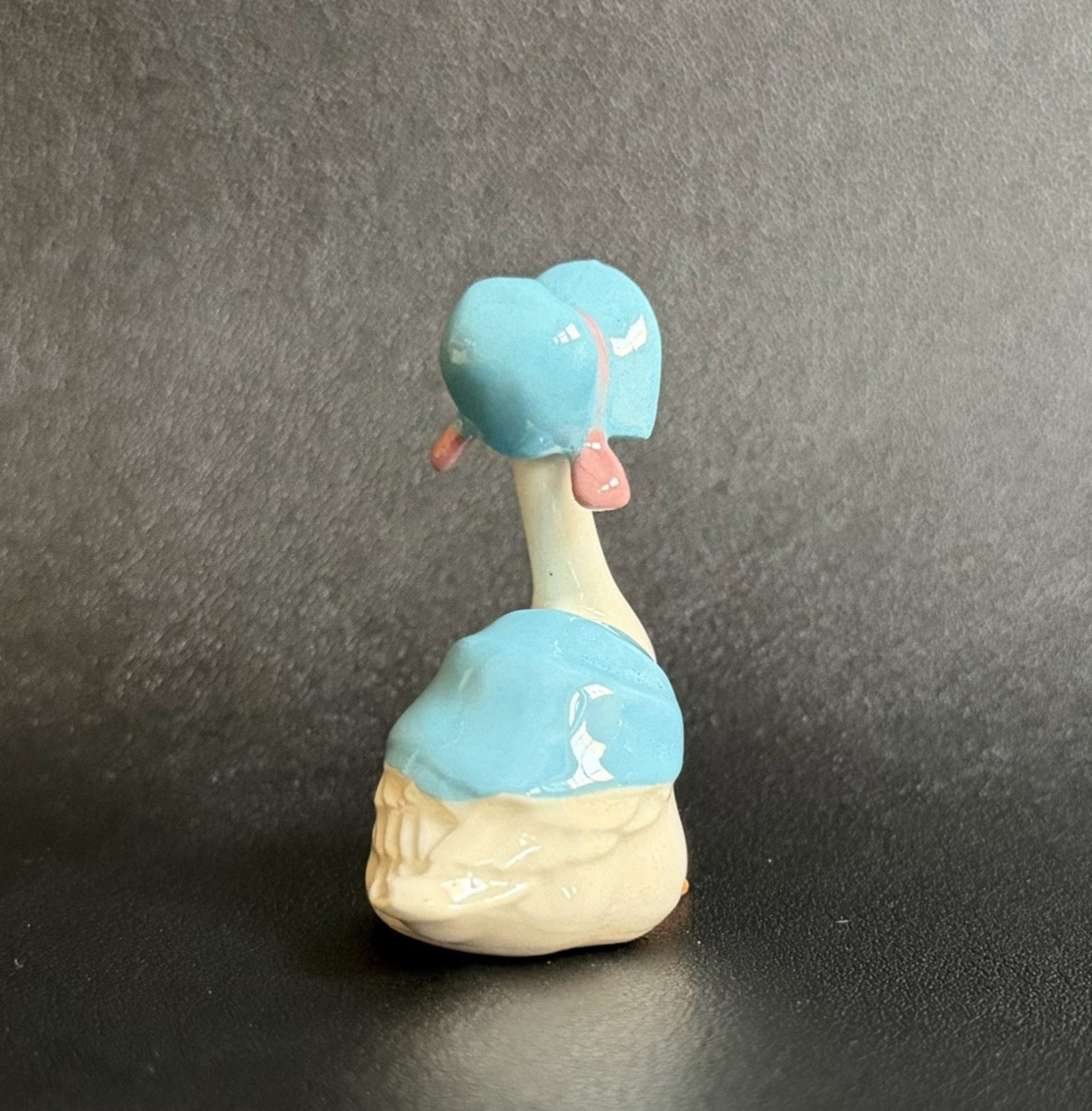 VTG Hagen Renaker New Mother Goose Bird Blue Porcelain Figurine #2057 Miniature