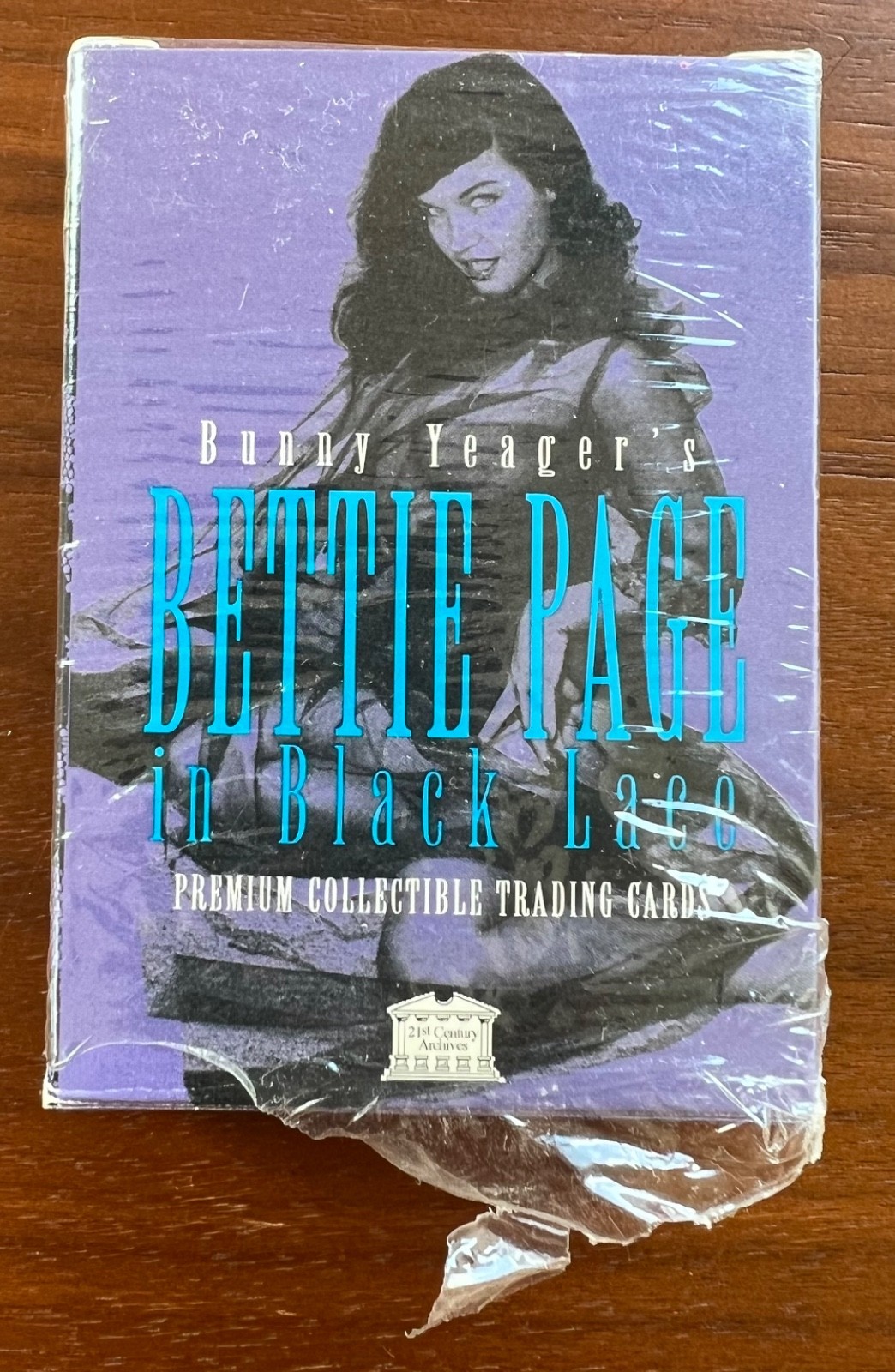 Bunny Yeager’s BETTIE PAGE IN BLACK LACE – Trading Cards – 21st Century Archives