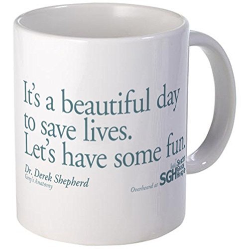 11oz mug Ceramic Coffee mug Save some lives. Grey’s Anatomy