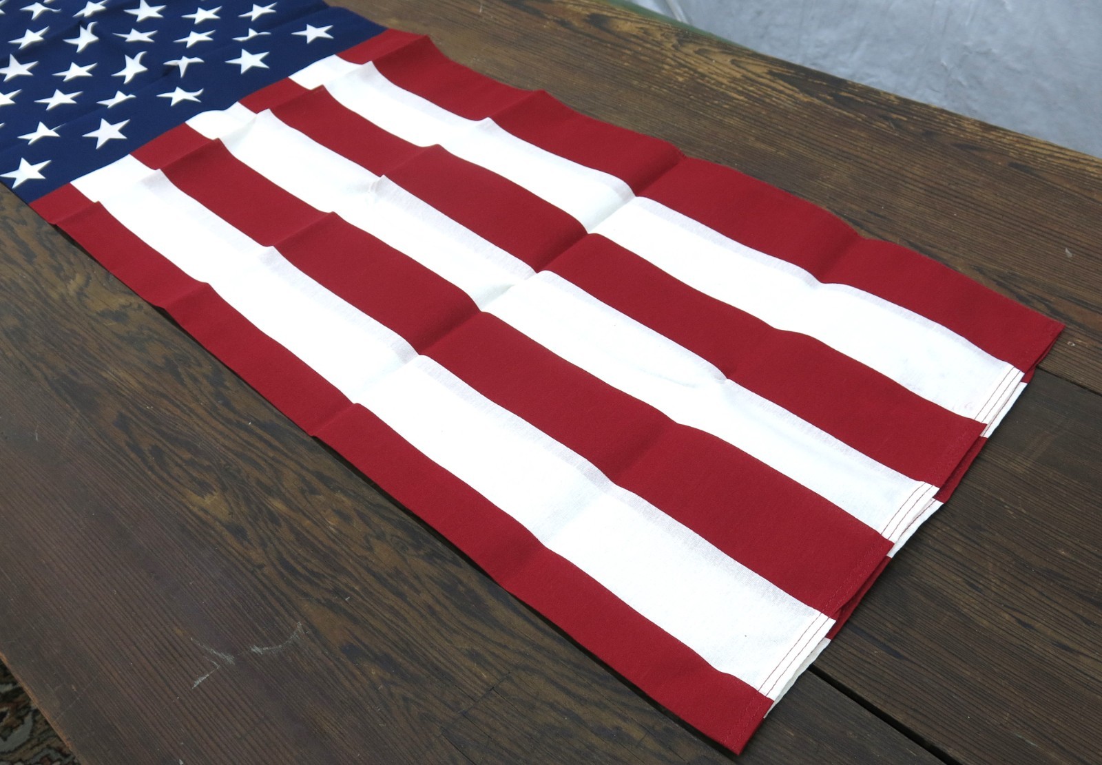 US Flag 3ft x 5ft Polyester/Cotton Made in USA Flag United States of America
