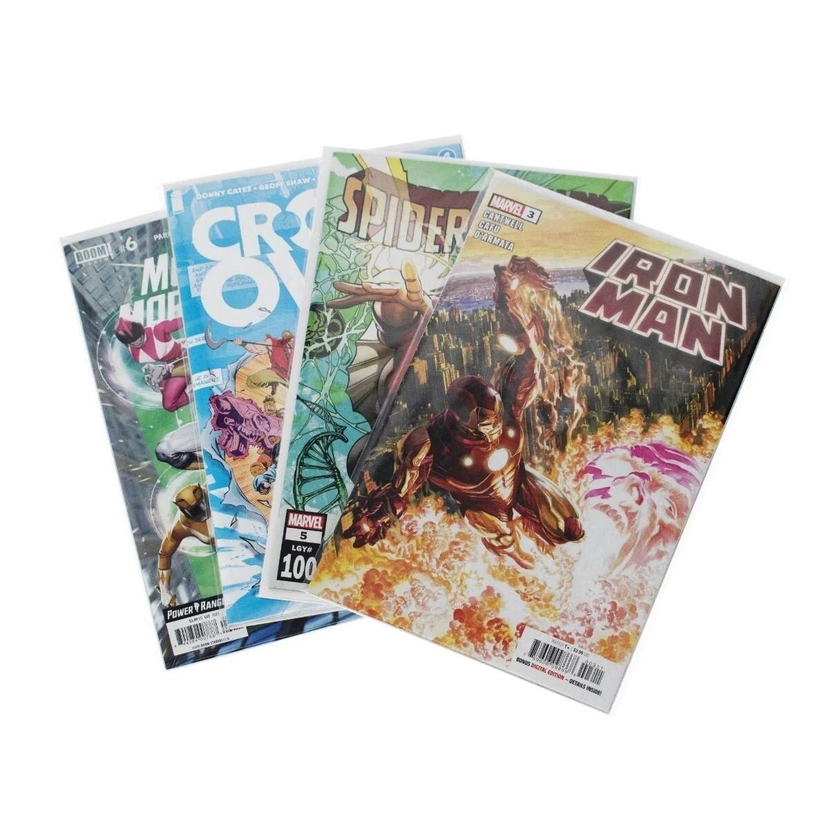 100 Current Modern Comic Premade Bags + Backer Boards 2 Mil Acid Free Storage