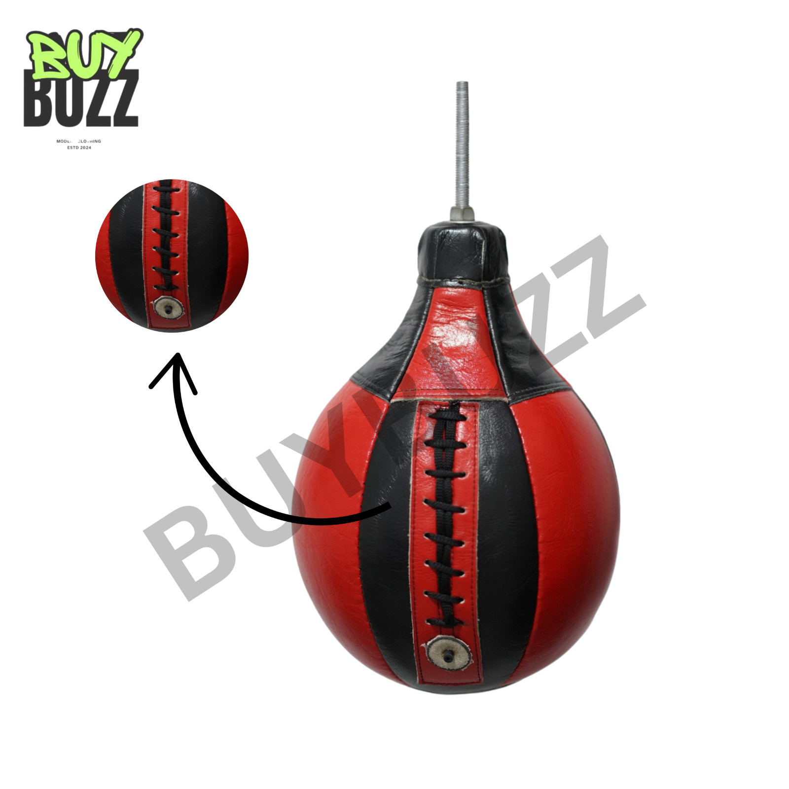 Boxer Machine Punching Ball Arcade Game Punchball Speed Ball in Red & Black