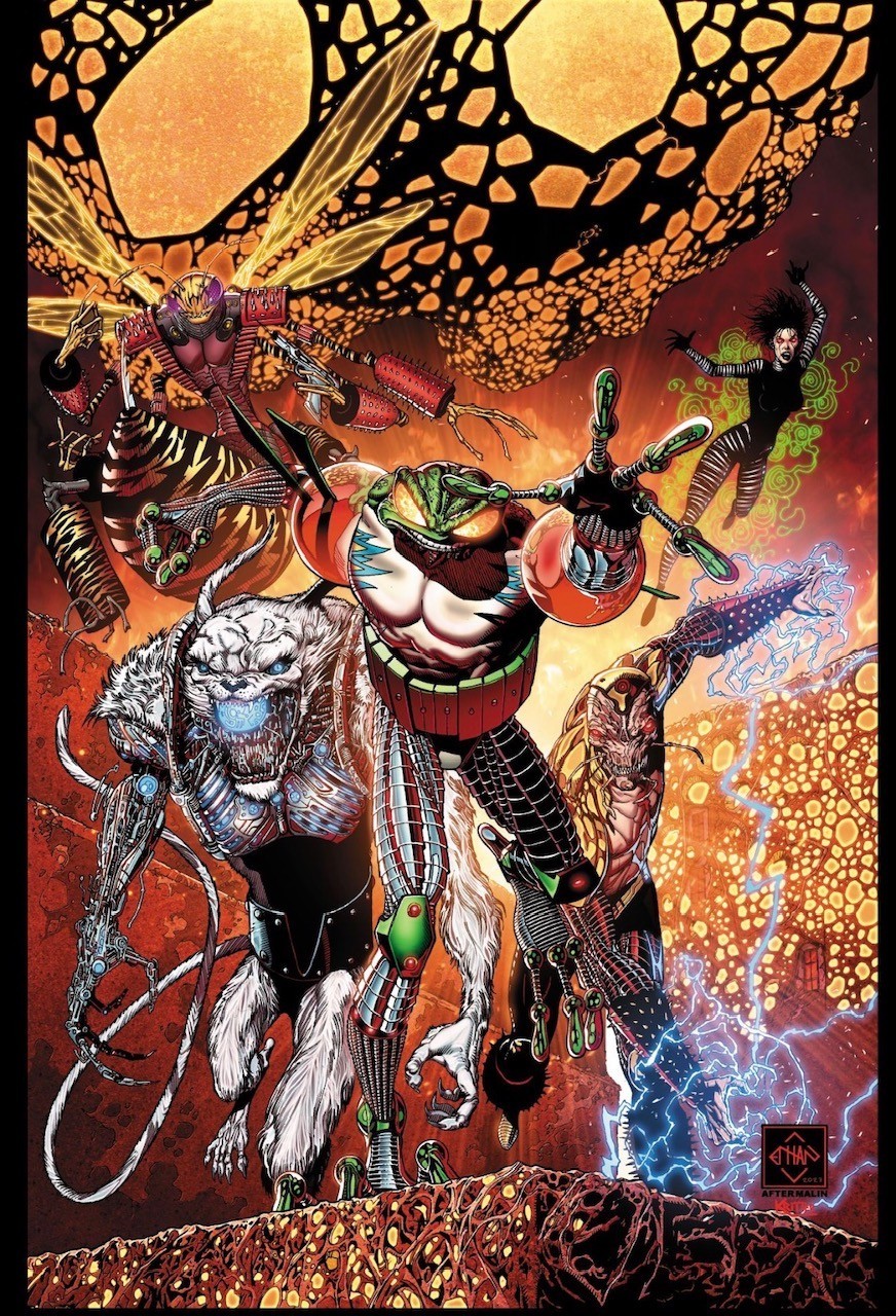 CYBERFROG MANDIBLE SMASHERS Limited Print Signed and numbered ltd 50
