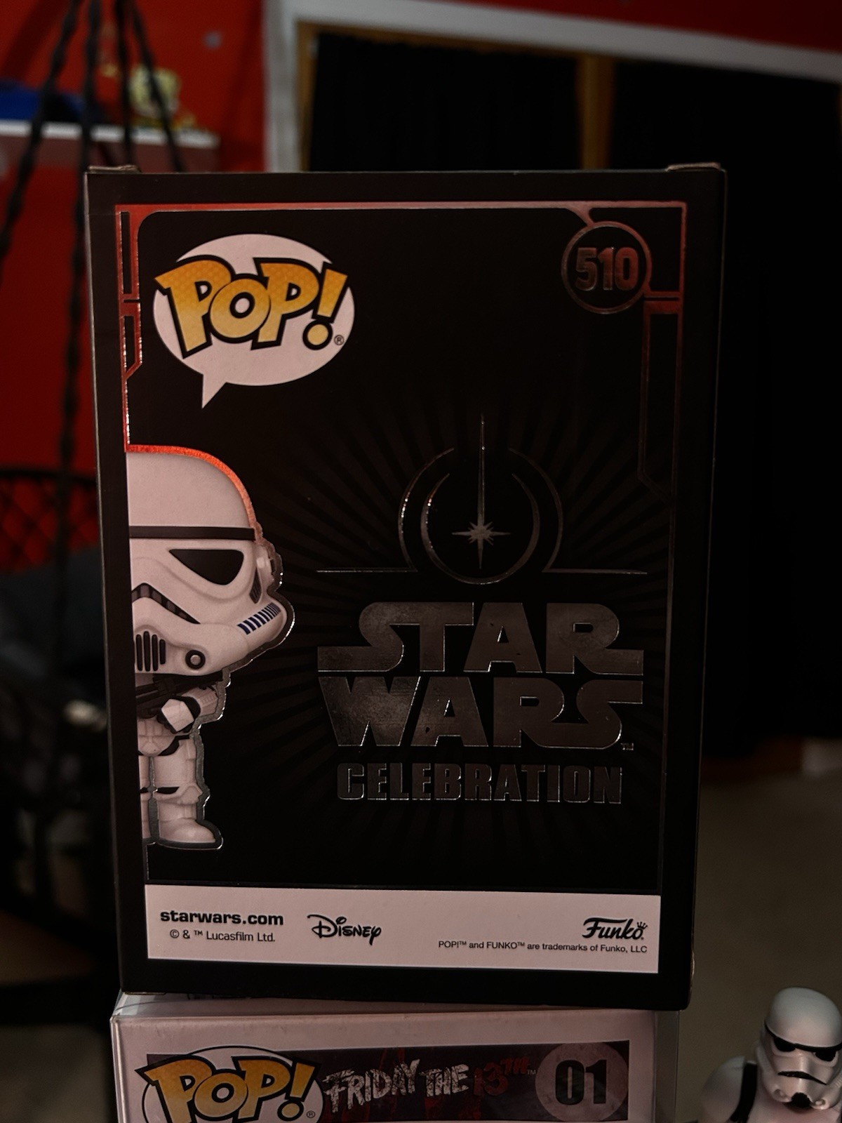 Funko Pop! Vinyl Star Wars Stormtrooper #510 2022 Galactic Convention Exclusive