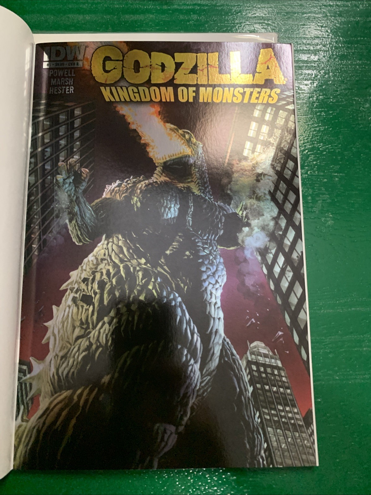 GODZILLA Kingdom of Monsters #1 70th Anniversary FOIL NM/MT