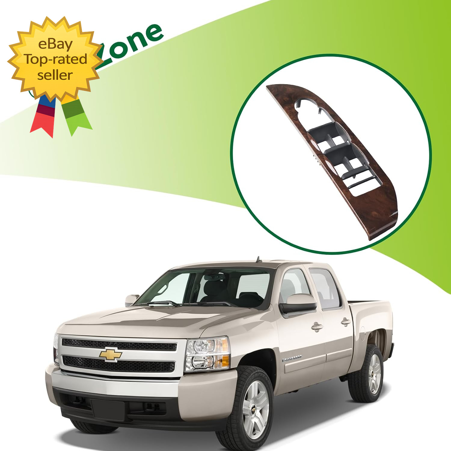 Window Switch Bezel Cover Front Left Driver Side 2007 2009 Suburban Silverado
