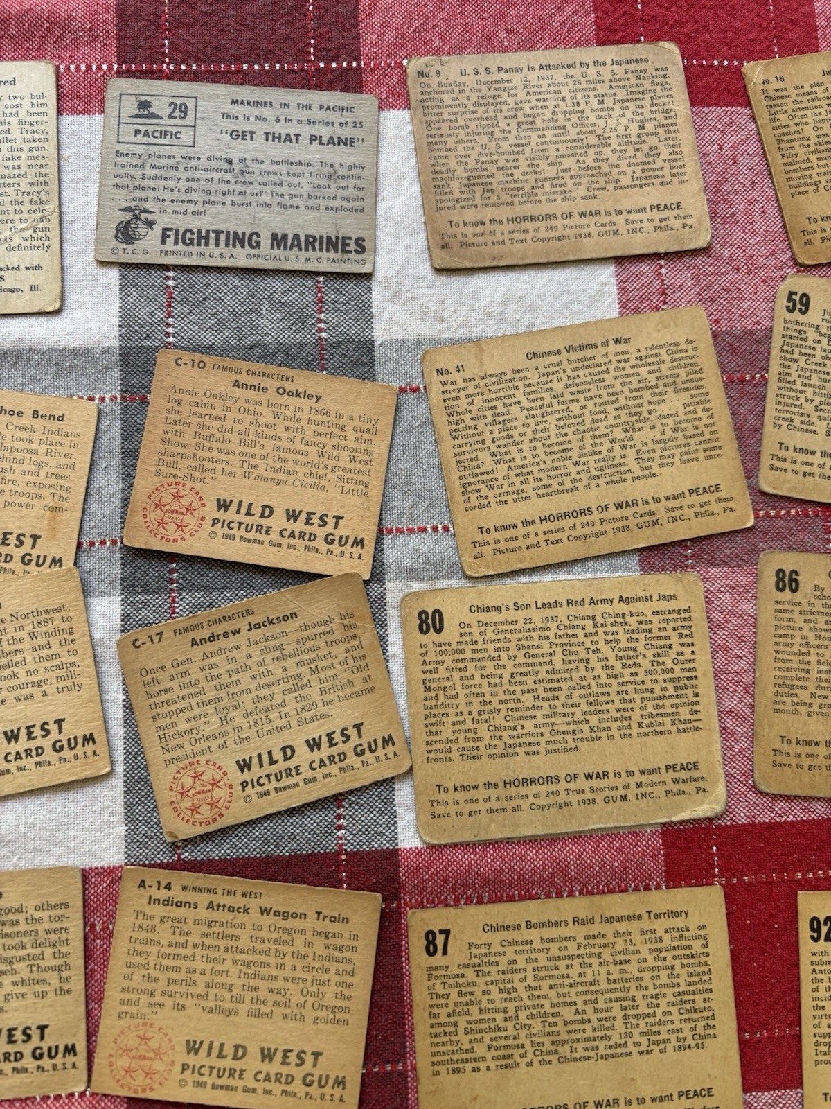 Vintage Non-Sport (1930’s-1950’s) – Lot of 40+ Cards – Horror of War + More