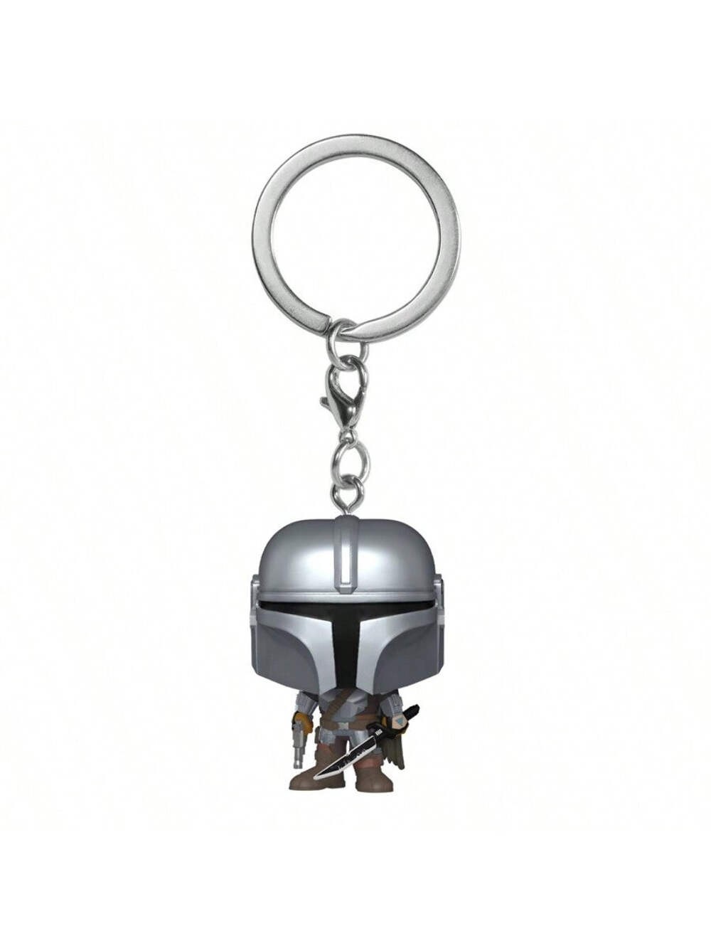 Funko Pop Pocket Mando With Darksaber 1.5 Inches Keychain Vinyl Figure