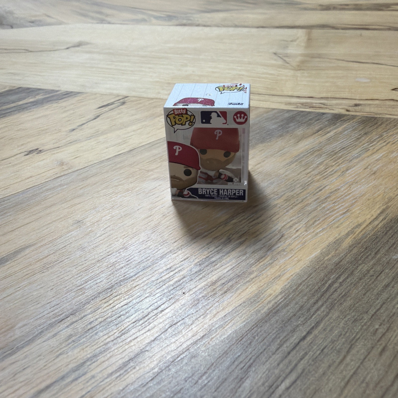 Bryce Harper Funko Mini Bitty Pop From 2026 Topps Series 1 Super Box Phillies
