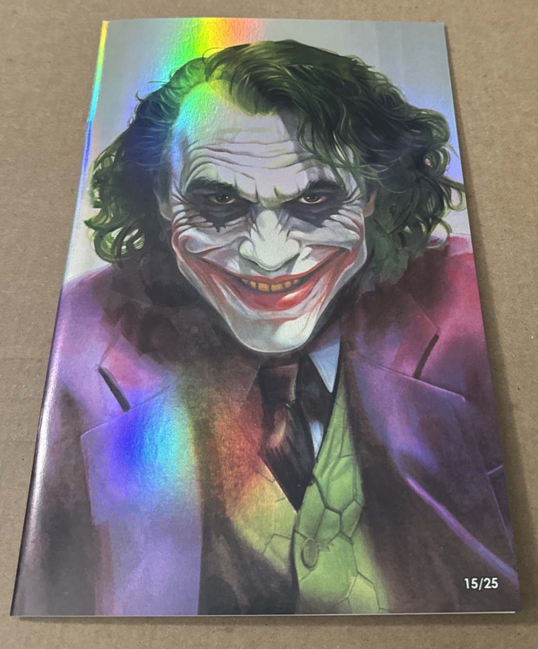 BEYOND THE JOKER COMPLEX – DALLAS FANEXPO FOIL BY BERTO MARTINEZ LTD 25