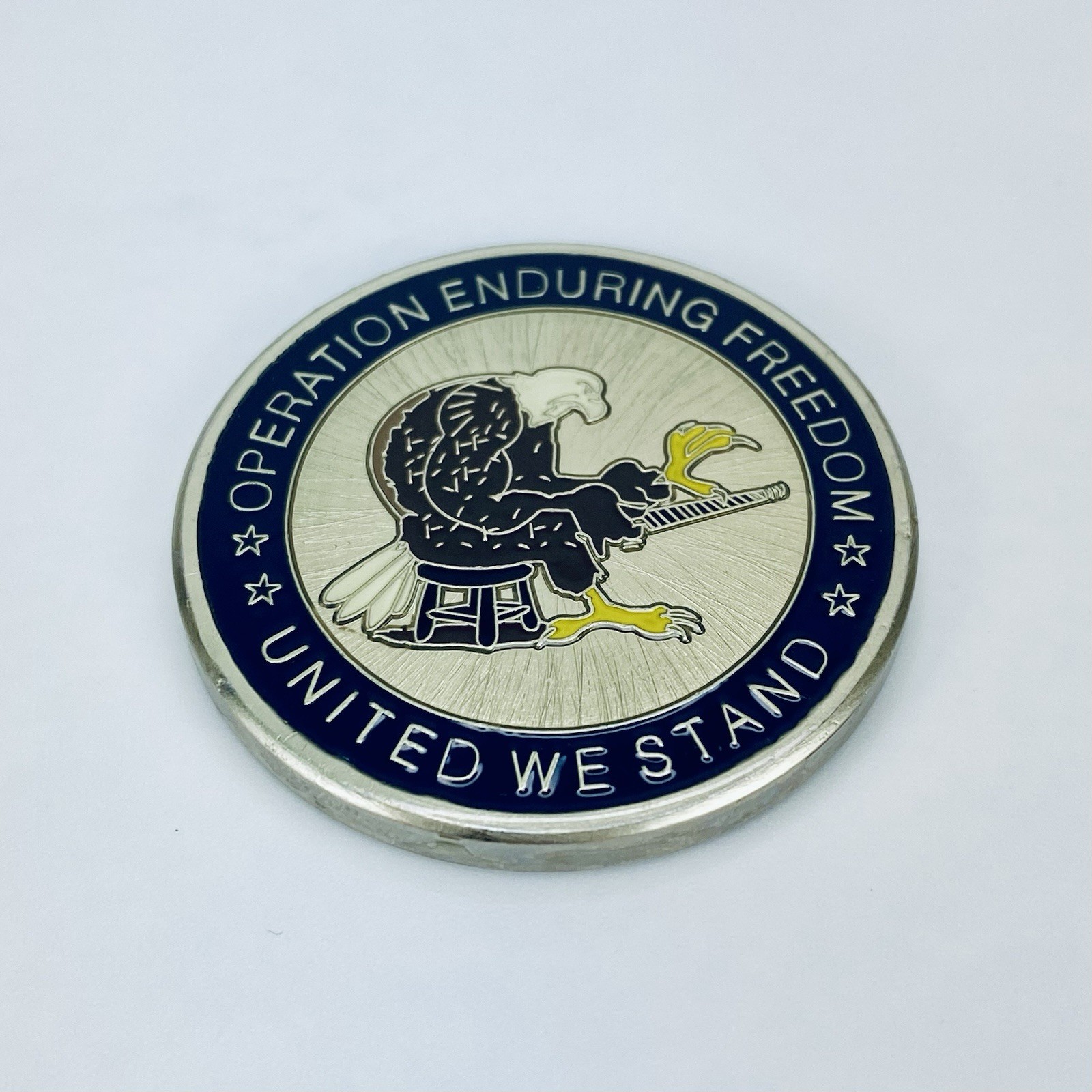 Operation Enduring Freedom United We Stand Challenge Coin Afghanistan Kabul