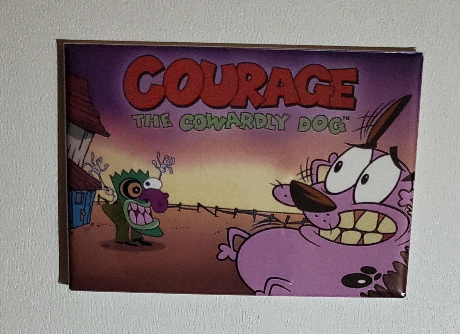 Courage the Cowardly Dog Cartoon Network Refrigerator Magnet 2″ X 3″ fridge