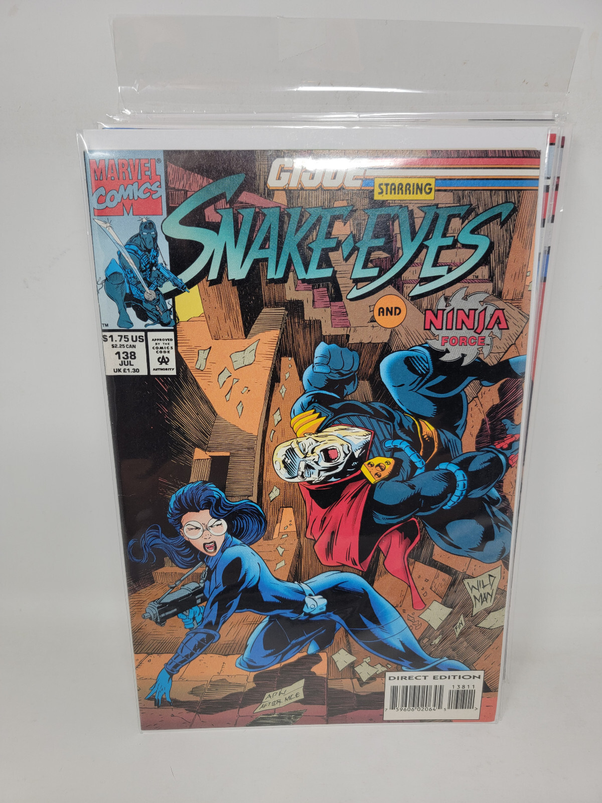 G.I. JOE: A REAL AMERICAN HERO #138 1993 Marvel 8.5 Andrew Wildman Cover Art