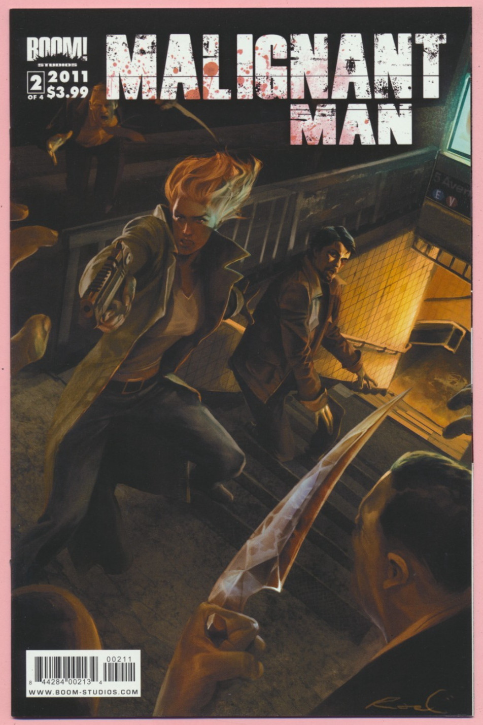 Malignant Man #1-4, Boom, complete mini, 2011