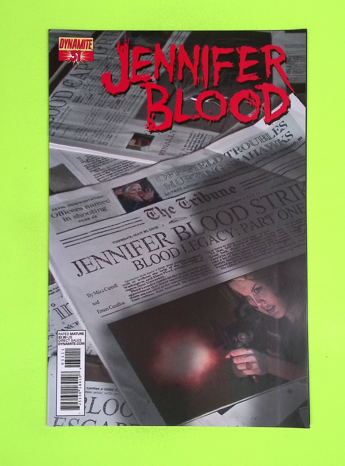 Jennifer Blood #31 Vol. 1 2013 Dynamite Entertainment High Grade M41-60