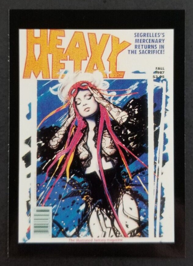 Heavy Metal 1991 Fantasy Horror Sci-Fi Comic Images Card #71 (NM)